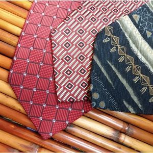 EUC Bundle of 3 DANI MODA 100% Silk Ties